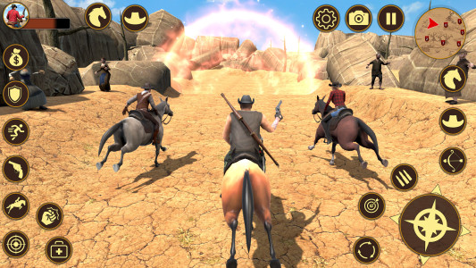 اسکرین شات 5 بازی Western Gunfitgher Cowboy Game
