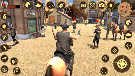 اسکرین شات 1 بازی Western Gunfitgher Cowboy Game