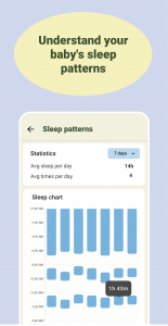 اسکرین شات برنامه Baby tracker - feeding, sleep 4