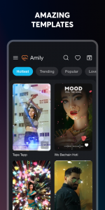 اسکرین شات برنامه Amily: AI Art Video Maker 5