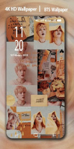 اسکرین شات برنامه BTS Wallpaper 1000+ Premium Background KPOP Super 5