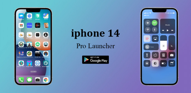 اسکرین شات برنامه iPhone 14 Pro Launcher 3