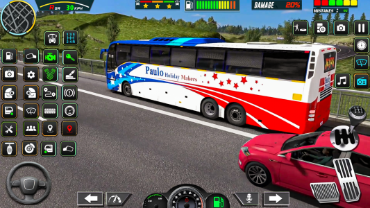 اسکرین شات بازی Euro Bus Simulator: Bus Game 4