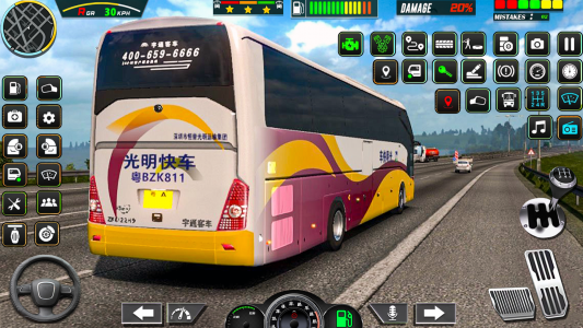 اسکرین شات بازی Euro Bus Simulator: Bus Game 3