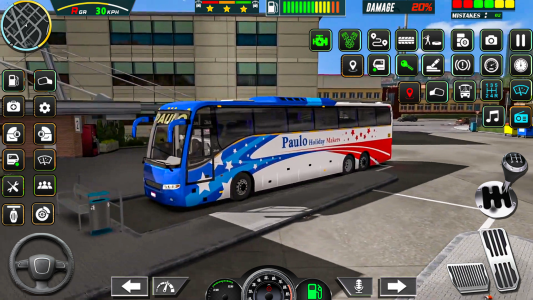 اسکرین شات بازی Euro Bus Simulator: Bus Game 5