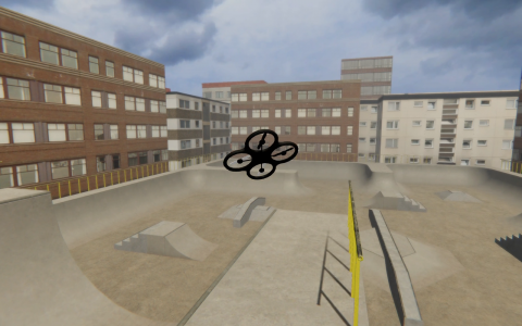 اسکرین شات بازی Drone Simulator 2