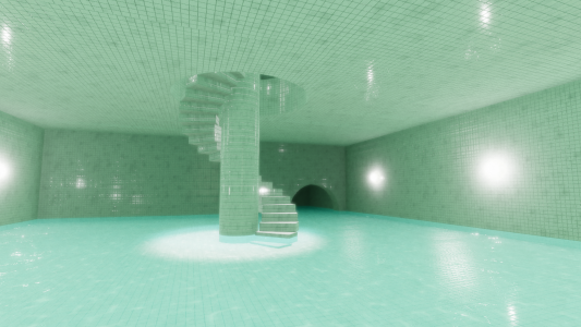 اسکرین شات 5 بازی The Wetrooms: Liminal Pools