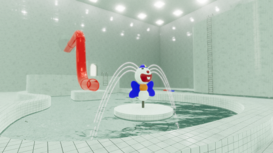 اسکرین شات 3 بازی The Wetrooms: Liminal Pools