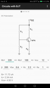 اسکرین شات برنامه Electronic Circuit Calculation 1