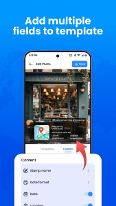 اسکرین شات 5 برنامه GPS Camera, Map & Timestamp