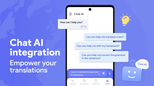 اسکرین شات برنامه AMO Translator - AI Translate 2