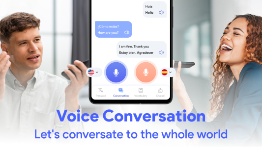 اسکرین شات 3 برنامه AMO Translator - AI Translate