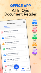 اسکرین شات برنامه DocPro: All Document Reader 1