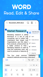 اسکرین شات 6 برنامه DocPro: All Document Reader