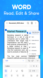 اسکرین شات برنامه DocPro: All Document Reader 6