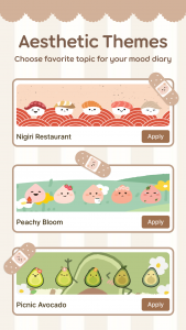 اسکرین شات 6 برنامه Daily Journal Mood Tracker