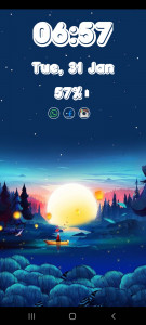 اسکرین شات 3 برنامه Always On Display–Super AMOLED