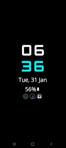 اسکرین شات 2 برنامه Always On Display–Super AMOLED