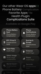 اسکرین شات 7 برنامه Digital Informer: Watch face