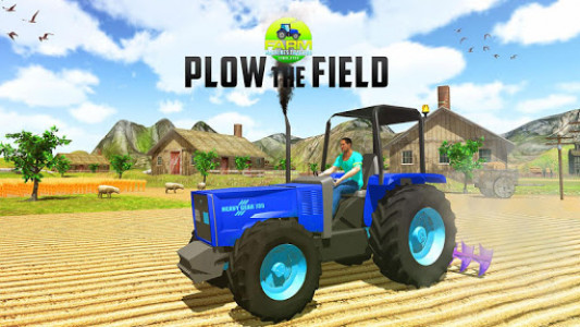 اسکرین شات بازی Farm Tractor Machine Simulator 1