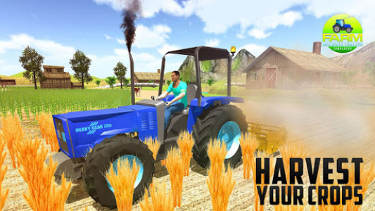 اسکرین شات بازی Farm Tractor Machine Simulator 8