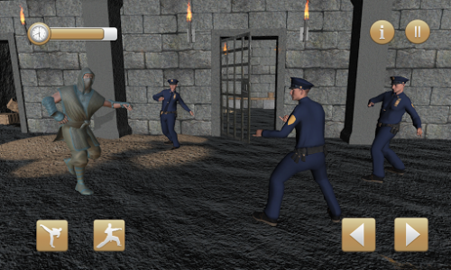 اسکرین شات بازی Super Ninja Survival Story: Prison Breaker 4