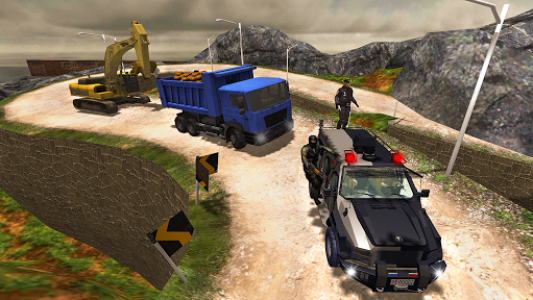 اسکرین شات برنامه Uphill Gold Transporter Truck Excavator Simulator 6