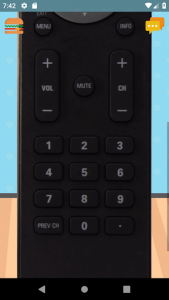 اسکرین شات برنامه Remote Control For Philips TV 4