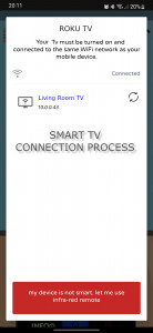 اسکرین شات برنامه Remote For Roku & Roku TV 3