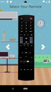 اسکرین شات برنامه Remote Control For Sharp TV 3