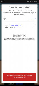 اسکرین شات برنامه Remote For Sharp TV -WiFi/IR 3