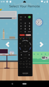 اسکرین شات برنامه Remote For Sony TV 4