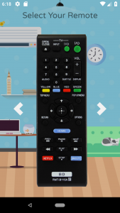 اسکرین شات برنامه Remote For Sony TV -WiFi/IR 6