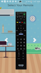 اسکرین شات برنامه Remote For Sony TV -WiFi/IR 2