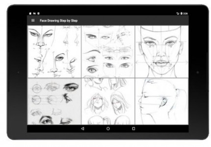 اسکرین شات برنامه Face Drawing Step by Step 6