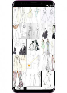 اسکرین شات برنامه Fashion Sketch Drawing 3