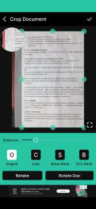 اسکرین شات برنامه Mobile Cam Document Scanner 2