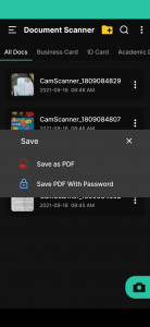 اسکرین شات برنامه Mobile Cam Document Scanner 8