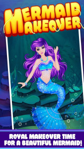 اسکرین شات برنامه Royal Mermaid Princess Beauty Salon Makeover game 5