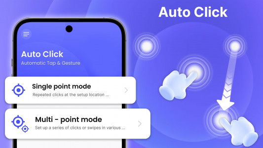 اسکرین شات برنامه Auto Click - Auto Tap, Swipe 1