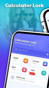 اسکرین شات برنامه Calculator Lock: Gallery Lock 3