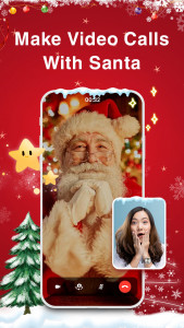 اسکرین شات 2 برنامه Santa Claus Call - Santa Prank