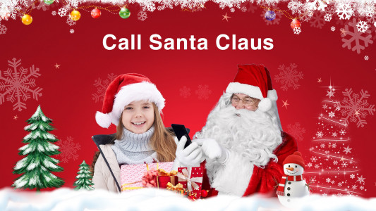 اسکرین شات 1 برنامه Santa Claus Call - Santa Prank