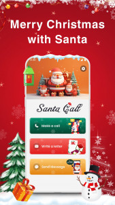 اسکرین شات 7 برنامه Santa Claus Call - Santa Prank