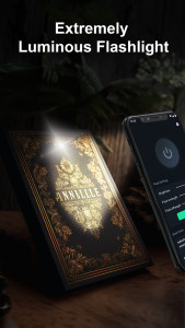 اسکرین شات 2 برنامه Flashlight Pro: Super LED