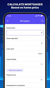 اسکرین شات برنامه EMI Loan Calculator - Mortgage 3