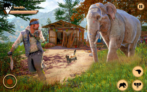 اسکرین شات بازی Elephant Simulator Animal Game 1