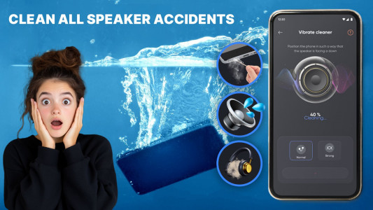 اسکرین شات برنامه Speaker Cleaner: Sound Cleaner 6