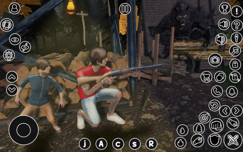 اسکرین شات 3 بازی Wild Forest Werewolf Games 3D