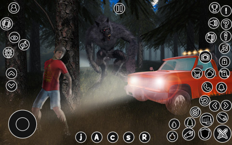 اسکرین شات 4 بازی Wild Forest Werewolf Games 3D